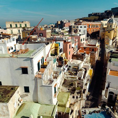 Torretta Corricella- Punta Pizzaco Apartment Procida Exterior photo